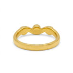 ZIG WAVE GOLD RING - 22K JEWELLERY