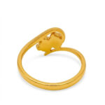 DOUBLE CHARM GOLD RING - 22K JEWELLERY