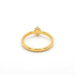 ETERNA SINGLE STONE GOLD RING - 22K JEWELLERY