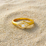 AURA EYE GOLD RING - 22K JEWELLERY