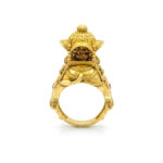 GAJVEER REGAL MEN'S GOLD RING - 22K JEWELLERY