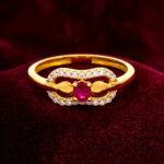 SHINE WRAP GOLD RING - 22K JEWELLERY