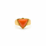 SUNSTONE CREST MEN'S GOLD RING - 22K JEWELLERY