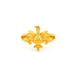 GOLDEN WING WHISPER RING - 22K JEWELLERY