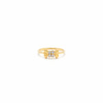 MINI FLORA SHINE GOLD RING - 22K JEWELLERY