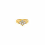 QUADRA SPARK GOLD RING - 22K JEWELLERY