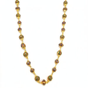 RANGREKHA BEAD GOLD CHAIN- 22K JEWELLERY