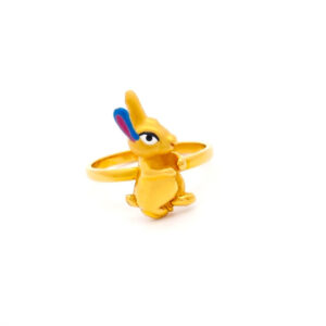 BUNNY BLISS KIDS GOLD RING - 22K JEWELLERY