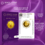 SIMHA MMTC PAMP 24K (999.9)SHUBH AARAMBH 5GM GOLD COIN