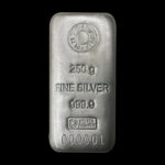 MMTC PAMP 250GM CASTED BAR 999.9 SILVER BAR | BUY ONLINE INDIA