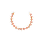 Blush Petal Gold Necklace - 22K Jewellery