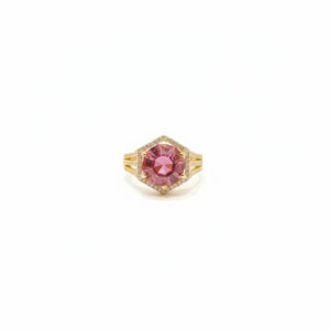 BLUSH ROYALE GOLD RING - 22K JEWELLERY