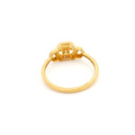 RADIANT HEX CHARM GOLD RING - 22K JEWELLERY