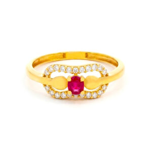 SHINE WRAP GOLD RING - 22K JEWELLERY