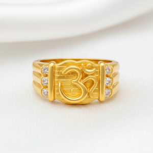 AURUM VALOR MEN'S GOLD RING - 22K JEWELLERY