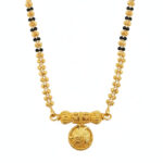 COIN CHARM CLASSIC GOLD MANGALSUTRA- 22K JEWELLERY