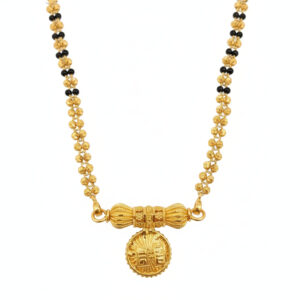 COIN CHARM CLASSIC GOLD MANGALSUTRA- 22K JEWELLERY