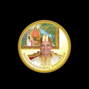MMTC PAMP 24K (999.9) MAHARAJADHIRAJ RAJARAAM 8GM GOLD COIN