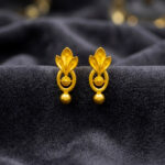 FLORA GLEAM GOLD EARRINGS - 22K JEWELLERY
