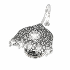 SHUBH AARATI SILVER DIYA - 925 STERLING SILVER