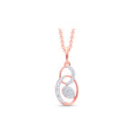 LUNA ARC DIAMOND PENDANT - 18K JEWELLERY