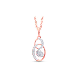 LUNA ARC DIAMOND PENDANT - 18K JEWELLERY