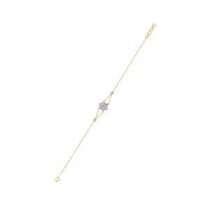 SERENE FLORAL DIAMOND BRACELET - 18K JEWELLERY