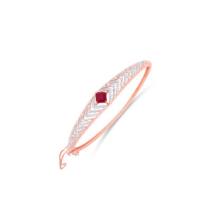 CRIMSON CROWN DIAMOND BRACELET - 18K JEWELLERY