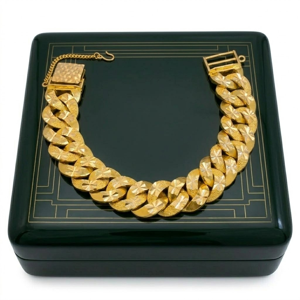VICTORY SHINE GOLD BRACELET - 22K Jewellery VICTORY SHINE GOLD BRACELET - 22K Jewellery