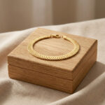 ROYAL HONEYCOMB GOLD BRACELET - 22K Jewellery