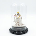 RADHA KRISHNA SILVER DASHBOARD IDOL - 925 STERLING