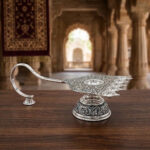 SHUBH AARATI SILVER DIYA - 925 STERLING SILVER