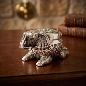 GAJMUKH SILVER TREASURE BOX- 925 STERLING SILVER