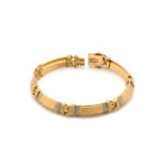 BOLD GRACE ROSE GOLD BRACELET - 18K JEWELLERY