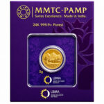 SIMHA MMTC PAMP 24K (999.9) HEAVEN ON EARTH 5GM GOLD COIN