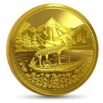 SIMHA MMTC PAMP 24K (999.9) HEAVEN ON EARTH 5GM GOLD COIN