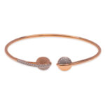 Elegant Sparkling Diamond Bracelet- 18K Jewellery
