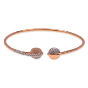 Elegant Sparkling Diamond Bracelet- 18K Jewellery