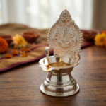 GAJALAKSHMI SILVER DIYA - 925 STERLING SILVER