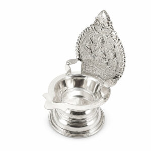 GAJALAKSHMI SILVER DIYA - 925 STERLING SILVER