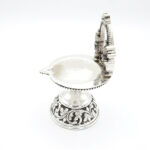 SHUBH LAKSHMI SILVER DIYA - 925 STERLING SILVER