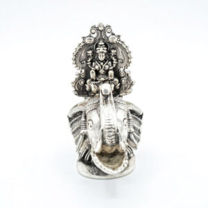 GAJARAJ JYOT SILVER DIYA - 925 STERLING SILVER