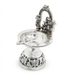 SHUBH LAKSHMI SILVER DIYA - 925 STERLING SILVER