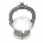 RAJYA KAMAKSHI SILVER DIYA - 925 STERLING SILVER