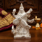 VEENA VANI SILVER IDOL - 925 STERLING SILVER