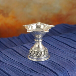 NANDA JYOTI SILVER DIYA - 925 STERLING SILVER