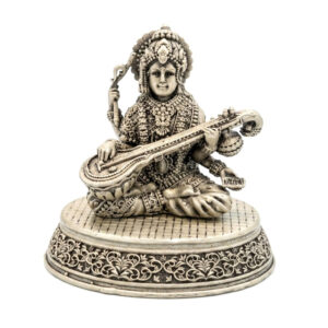 MATA SARASWATI SILVER IDOL - 925 STERLING SILVER