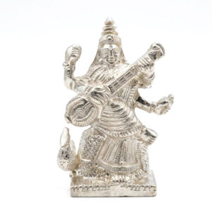 VEENA VANI SILVER IDOL - 925 STERLING SILVER