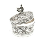 SHAHI KARIGARI SILVER TREASURE BOX - 925 STERLING SILVER