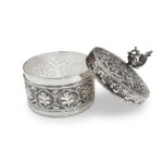 SHAHI KARIGARI SILVER TREASURE BOX - 925 STERLING SILVER